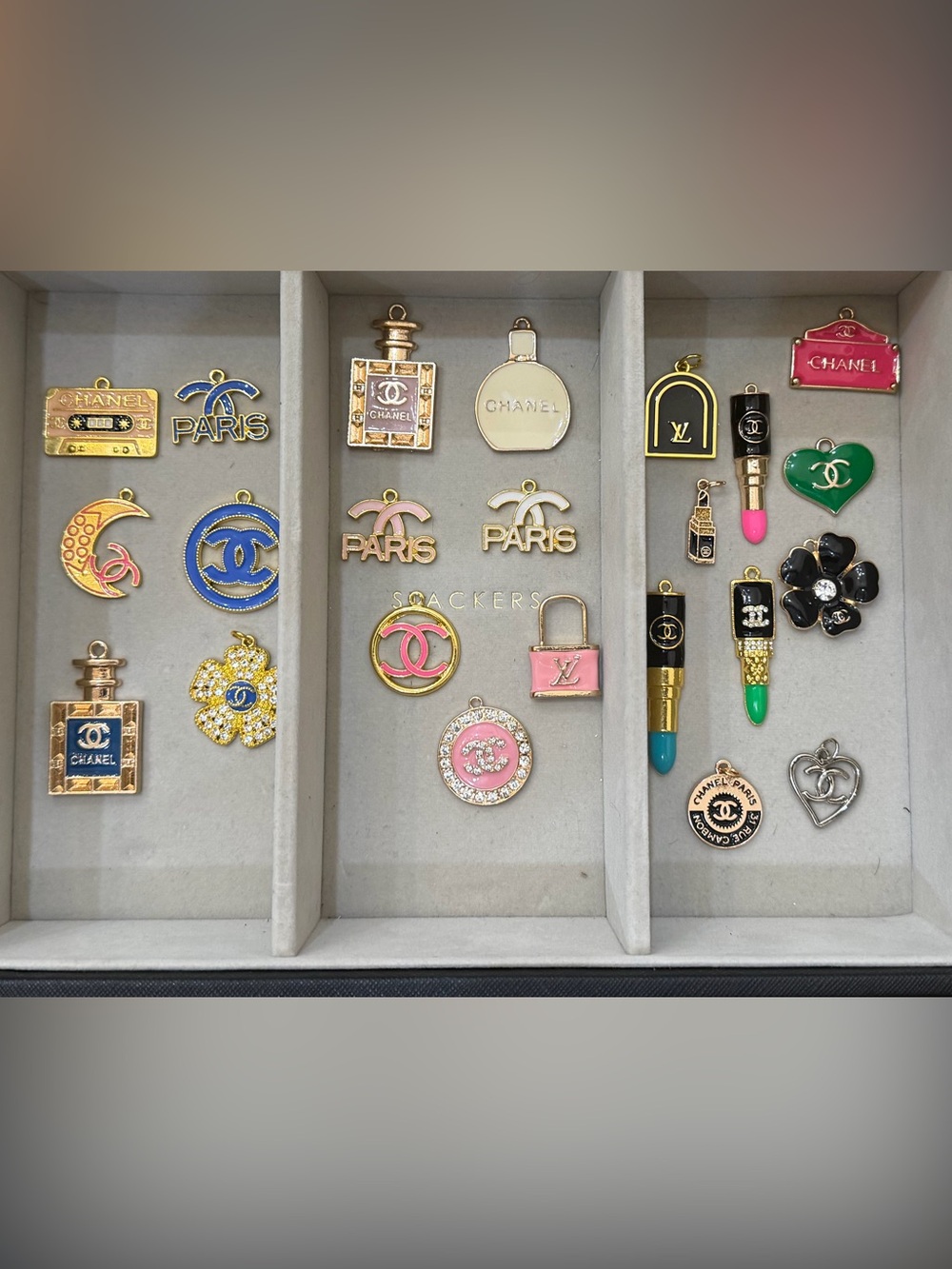 Charms Unbranded Designer zipper Pulls Or Necklace Charms